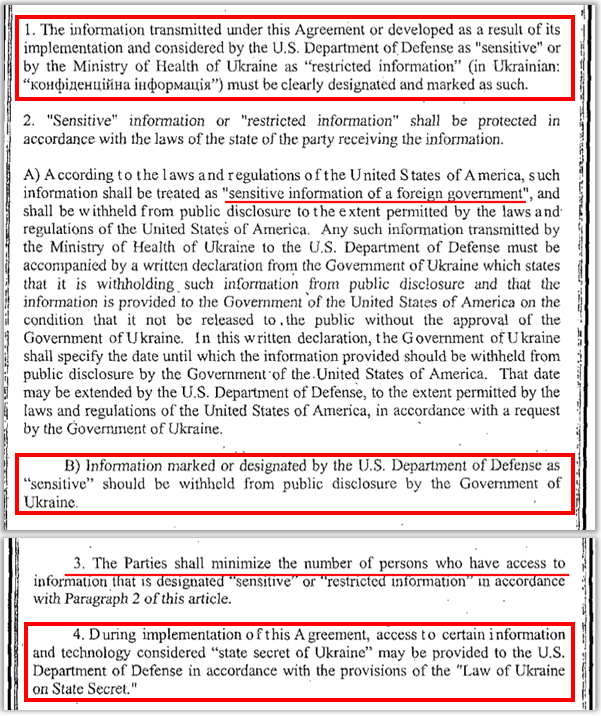 соглашение США и Украины 2005